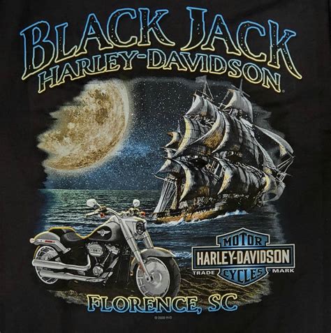 Black Jack Harley-Davidson® in Florence, SC, featuring new and used Harley-Davidson® with excellent finance and pricing options. Skip to main content. Visit Us Map 2691 Alex Lee Blvd Florence, South Carolina 29506. Call Us. Call Us 843.669.9961. 843.669.9961 Toll Free. Like Black Jack Harley-Davidson® on Facebook!. 