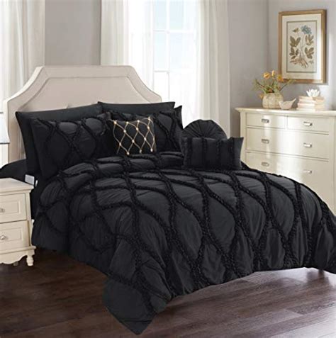 Black king comforter. Things To Know About Black king comforter. 