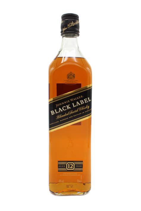 Black label johnnie walker. Your daily values may be higher or lower depending on your energy needs. These values are recommended by a government body and are not CalorieKing recommendations. There are 105 calories in 1 shot (1.5 fl. oz) of Johnnie Walker Black Label Whiskey (43% alc.). You'd need to walk 29 minutes to burn 105 calories. 