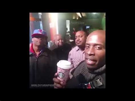 Black men holding a Starbucks cup! - YouTube