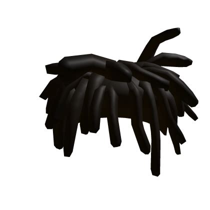 Black Messy Spiky Hair is a Roblox UGC Hair Accessory cre