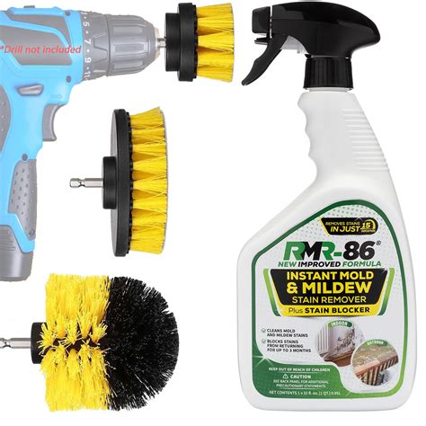 Black mold remover. Usage information. 1. Turn the nozzle to the "ON" position. Keep the trigger straight 20 cm from the surface, then spray. 2. Let act for 5 minutes to kill 99.9% of bacteria and viruses, 15 minutes to eliminate black mould. 3. Clean, rinse and dry the surface. … 