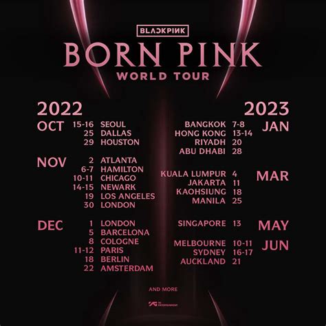 Black pink concert 2023. BLACKPINK演唱會澳門2023｜BLACKPINK《BORN PINK》世界巡迴演唱會，香港站剛剛已完滿結束！BLACKPINK已決定將會在澳門5月舉辦演唱會！澳門站共設2場，Sundaykiss將為你整合演唱會門票公開發售、BLINK Fans Club會員預購日期、Fans Club入會程序、售票時間、座位表及價錢有關詳情。 