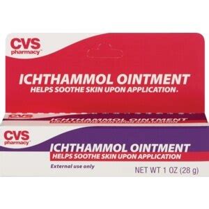 Black salve cvs. Ingredients: ICHTHAMMOL 100mg in 1g Labeler: CVS Health NDC code: 69842-790 Medically reviewed by Drugs.com. Last updated on Sep 1, 2023. CVS lchthammol Ointment Drawing Salve Drawing Salve Drug Facts Uses for drawing or removing splinters, slivers, or similar items Warnings For external use only. Drug Facts (continued) Do not use in eyes 