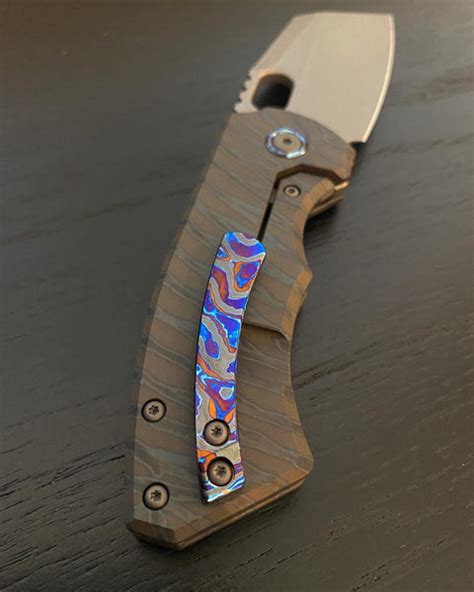 Black timascus.  Excellent condition.  BergBlades Will not be held responsible for ...