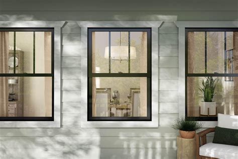 Black trimmed windows. Dec 5, 2023 ... Houses with black windows, trim, or roofs have striking, contemporary appearances. Many modern home types, from ranches to farmhouses, ... 