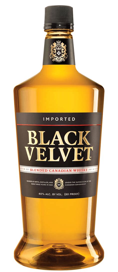 Black velvet liquor. 