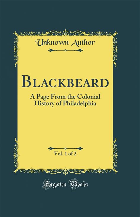 Blackbeard vol 2 of 2 a page from the colonial history of philadelphia classic reprint. - Aeronautical communications, part 1 : lexicon.