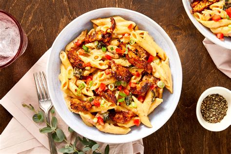 Blackened Chicken Penne Pasta Recept HelloFresh