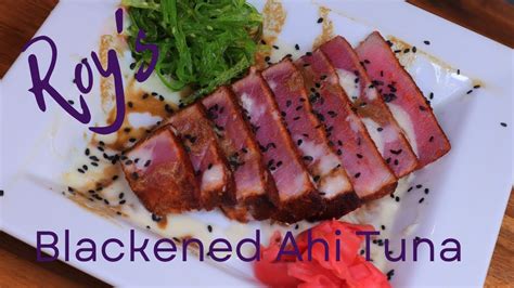 Blackened Island Ahi* ** - Menu - Roy