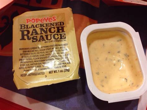 Blackened ranch popeyes. Blackened Ranch Sauce. ... Well, this is it, folks – the best sauce at Popeyes has to be their Blackened Ranch because it’s absolutely delicious. Popeyes took this sauce to the next level by adding plenty of paprika, onion, garlic, and a blend of other spices to the mix. It’s like an amped-up version of classic ranch sauce with a peppery ... 
