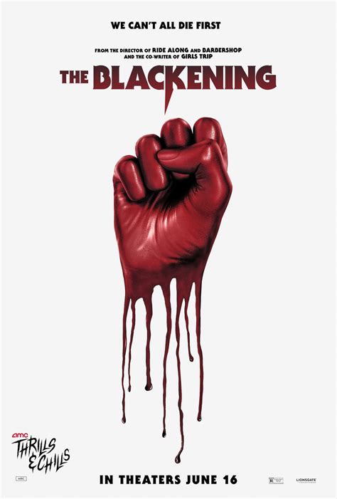 Blackening box office. The Blackening Seven friends go away for the weekend and end up trapped in a cabin with a killer who has a vendetta. Will their street smarts and knowledge of horror movies help them stay alive? 