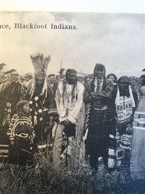 Blackfoot Tribe Scalping