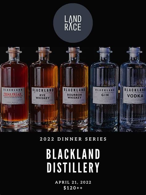 Blackland distillery. Blackland Distillery is the result Kypreos’ vision: a grain-to-glass distillery in Fort Worth, Texas, named after the rich farmland that stretches south from there to San Antonio. According to Kypreos, the distillery is “known right now for our sophisticated bottles, are smooth spirits and our intimate tasting room”. ... 