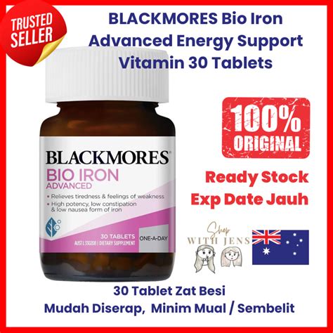 Blackmores Bio Iron Advanced Energy Support Vitamin