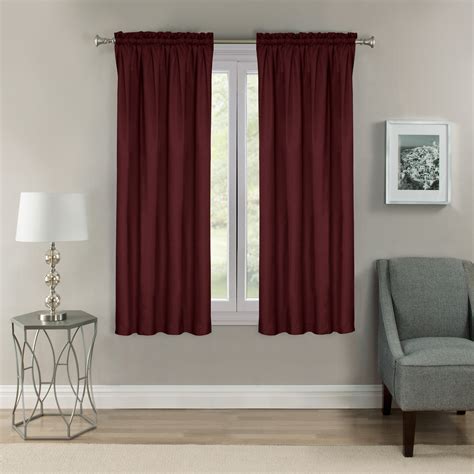 Blackout eclipse curtains. PREMIUM QUALITY - Masterly crafted 100% Polyester blackout curtain. Sold as a single panel (Panel measures 42" wide and 63" long). LIGHT BLOCKING LEVEL - Eclipse Blackout Curtains blocks out between 98% to 99.9% of sunlight and harmful UV rays and ensures upmost privacy. Perfect for your living room, bedroom, kids room, nursery and … 