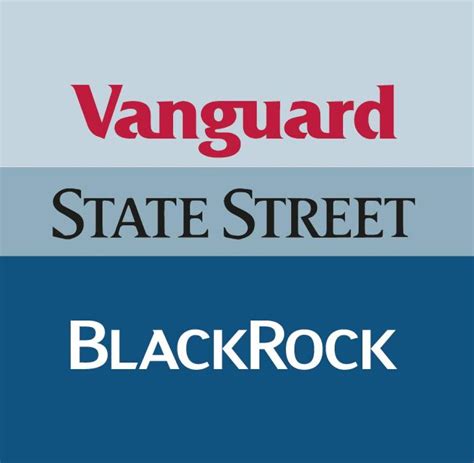 Blackrock state street vanguard. Things To Know About Blackrock state street vanguard. 