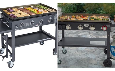 The Blackstone griddle provides 720 square inches of cooking space