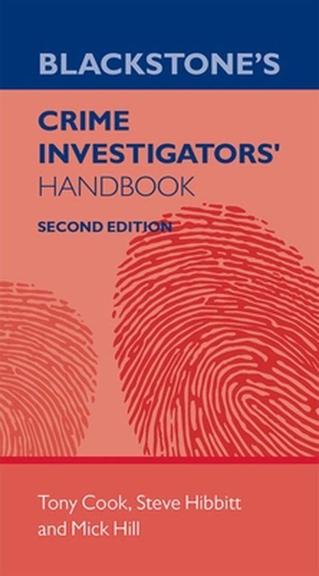 Blackstones crime investigators handbook by tony cook. - Wedding photography a how to photography guide book for the.