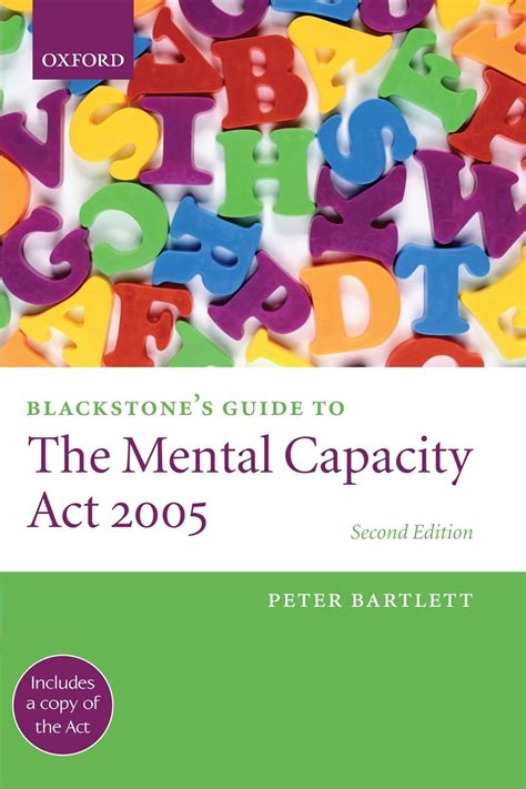 Blackstones guide to the mental capacity act 2005 blackstones guides. - Laboratory manual for human anatomy and physiology 2nd edition.
