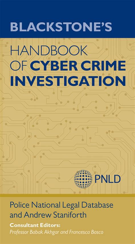 Blackstones handbook of cyber crime investigation by andrew staniforth. - Séminaire de science et technologie d'haiti.