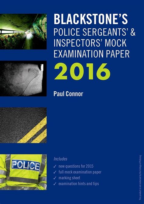 Blackstones police sergeants inspectors mock examination paper 2016 blackstones police manuals. - Map projections a working manual by john parr snyder.