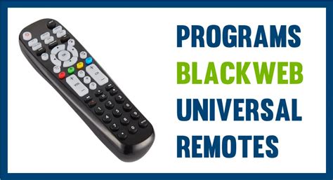 Blackweb control universal codes. Sanyo TV Universal Codes for Comcast xfinity remote. 10154, 10159. Sanyo TV Universal Codes for Cox remote. 0054, 0154, 0088, 0799, 1142 ... It scans one code at a time to find out the correct remote code that works with your remote to program the control. Follow the instructions given below: ... Blackweb Universal Remote Codes & Program ... 