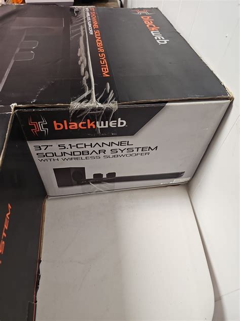 Blackweb soundbar bwa18sb002. .  Includes setup, operation, maintenance, The Blackweb B...