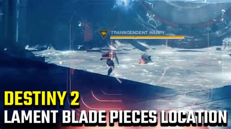 Find Blade Pieces in the Glassway Strike. Don’t worry,