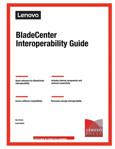 Bladecenter interoperability guide by ilya krutov. - Sears kenmore sewing machine 5186 manual.