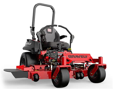 Get a lot of mowing done quickly with the Gravely