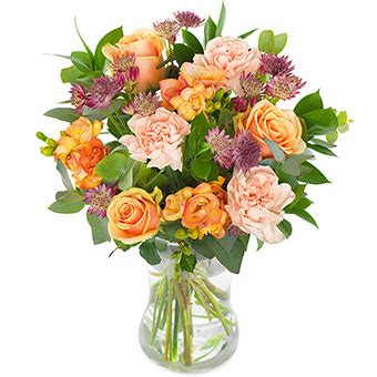 Blandade blommor. Leverans imorgon