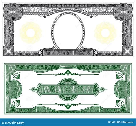 Blank Banknote Layout Image & Photo Bigstock