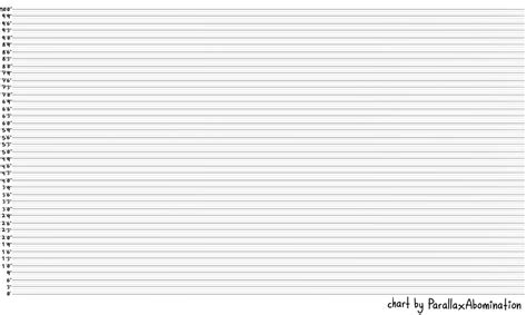 Blank Character Height Chart by RaisloverSakura on DeviantArt