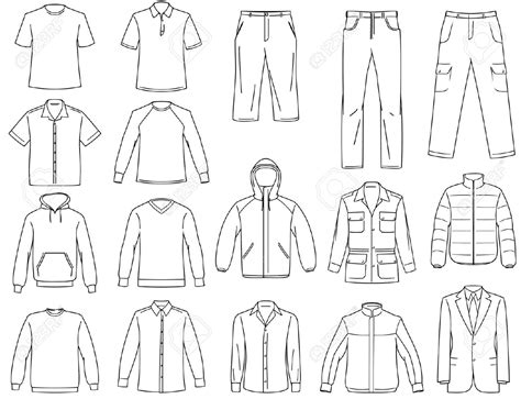 Blank Clothes Templates