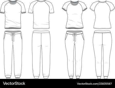 Blank Clothing Template
