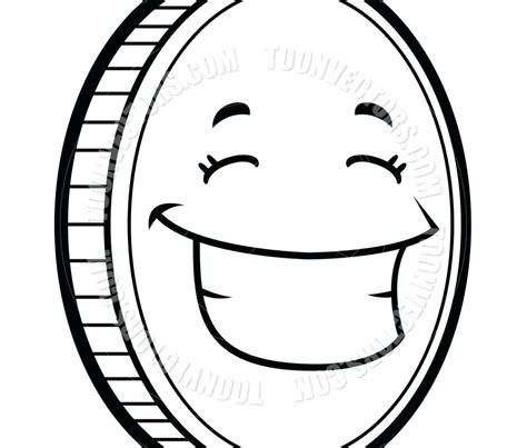 Blank Coin Coloring Pages Coloring Pages