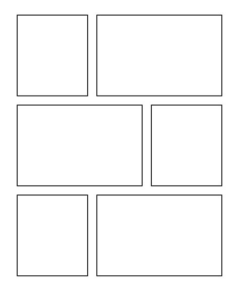 Blank Comic Strip Cell