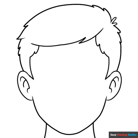 Blank Face For Coloring