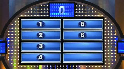 Blank Family Feud Board Template Portal Tutorials