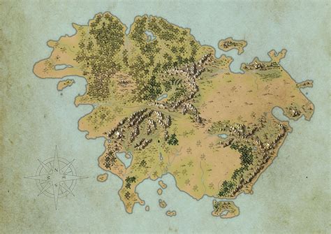Blank Fantasy Map Generator