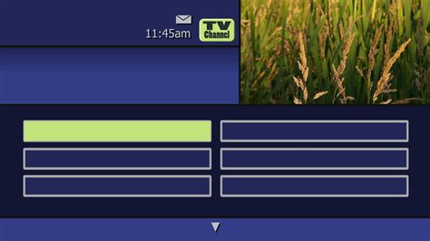 Blank Interactive Television Guide Menu Screen Motion Background 0015
