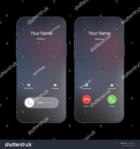 Blank Iphone Incoming Call Screen Template Portal Tutorials