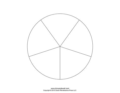 Blank Pie Chart Template