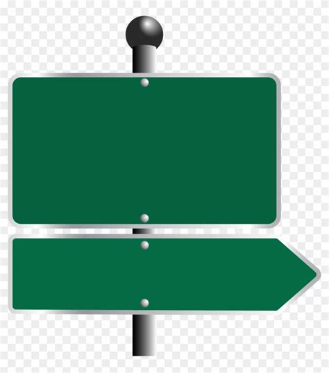 Blank Road Signs Clipart Collection For Road Sign Direction