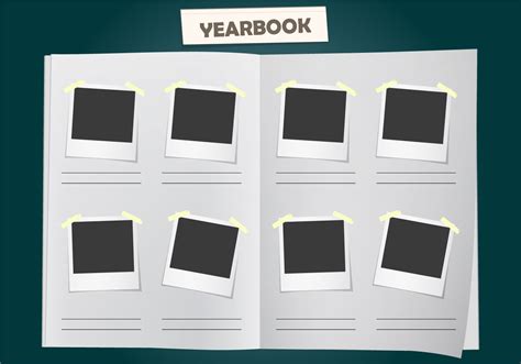 Blank Yearbook Template