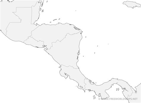 Blank map of central america pdf - Canada Examples Working …