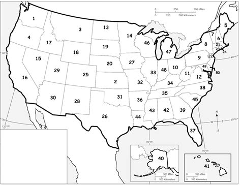 Blank Map of the United States. Below is a printable blank US map of the 50 States, without names, so you can quiz yourself on state location, state abbreviations, or even capitals.. 