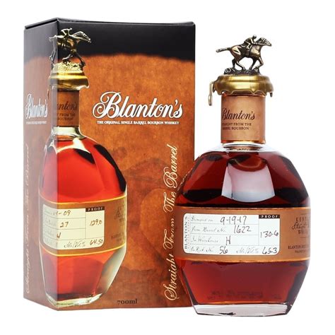  A quick reference guide to find MSRP prices for bourbon and rye whiskeys. ... BLANTON'S GOLD EDITION BOURBON. 750. $120.00. BLANTON'S SINGLE BARREL. 750. $59.99. . 