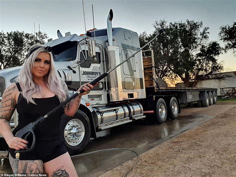 Australian Truck Driver Blayze Williams! Come see why she is in the top 1.5% of all creators on Only Fans! VIP below, Free to follow onlyfans.com/blayzewilliamsfree 